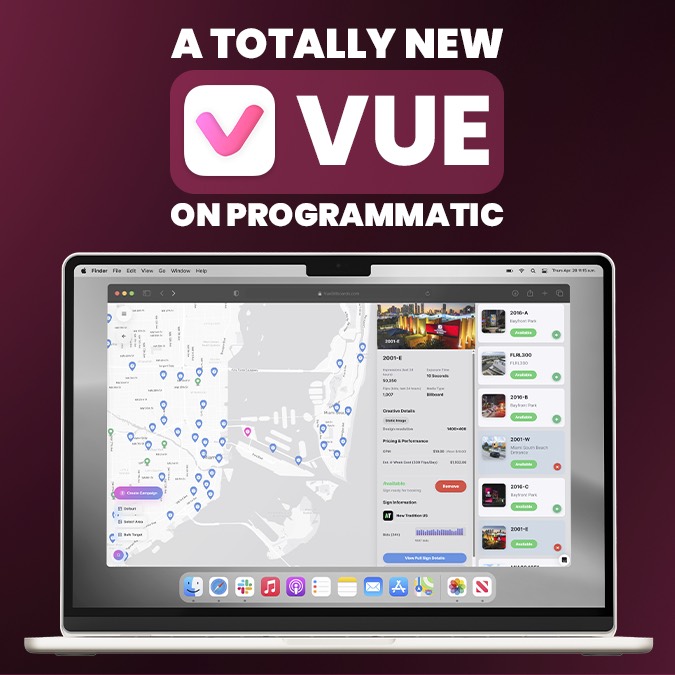 Vue Billboards: be seen everywhere
